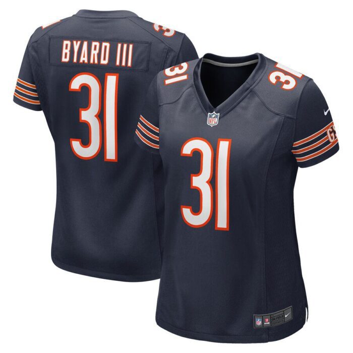 Kevin Byard III Chicago Bears Women's Game Jersey - Navy