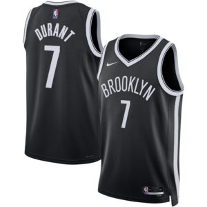 Kevin Durant Brooklyn Nets Unisex Swingman Jersey - Icon Edition - Black