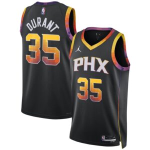 Kevin Durant Phoenix Suns Unisex Swingman Player Jersey - Statement Edition - Black