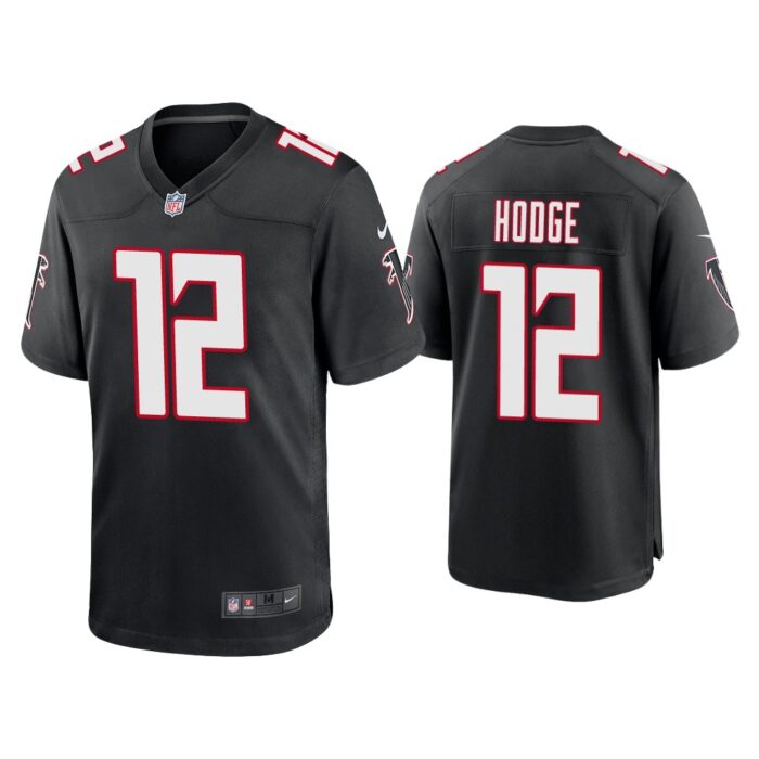 Khadarel Hodge Atlanta Falcons Black Throwback Game Jersey