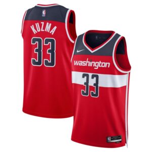 Kyle Kuzma Washington Wizards Unisex Swingman Jersey - Icon Edition - Red