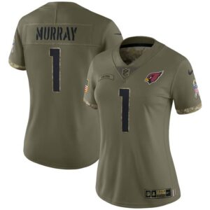 Kyler Murray Arizona Cardinals Women 2022 Salute To Service Limited Jersey - Olive