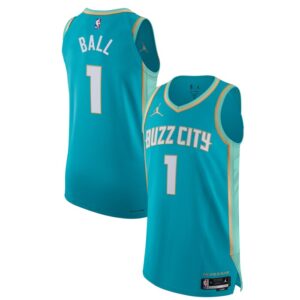 LaMelo Ball Charlotte Hornets Jersey - City Edition - Teal