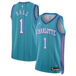 LaMelo Ball Charlotte Hornets Unisex 2023/24 Swingman Replica Jersey - Classic Edition - Teal