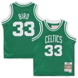 Larry Bird Boston Celtics Infant 1985/86 Hardwood Classics Retired Player Jersey - Kelly Green