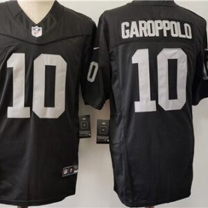 Las Vegas Raiders #10 Jimmy Garoppolo Black 2024 F.U.S.E. Vapor Football Stitched Jersey