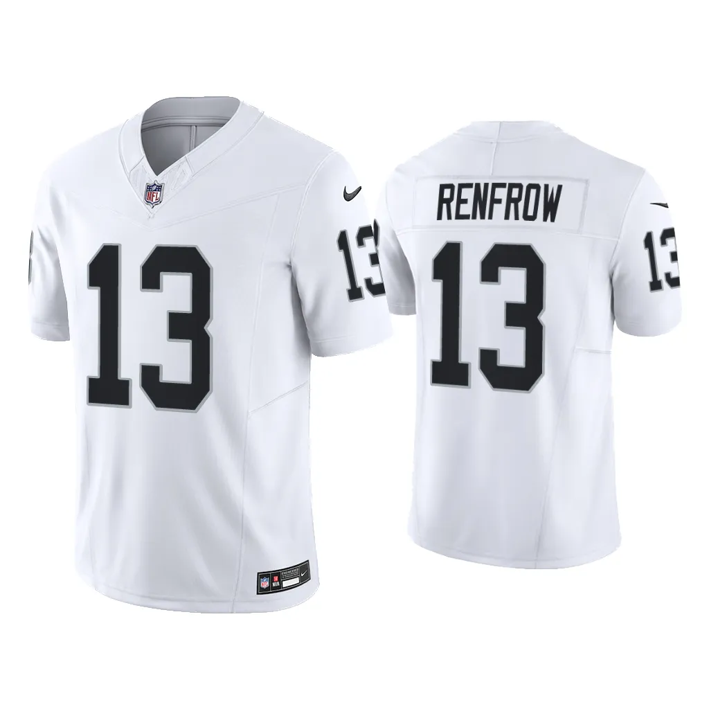 Las Vegas Raiders Hunter Renfrow Vapor F.U.S.E. Limited White Jersey