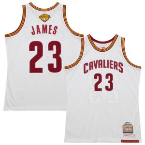 LeBron James Cleveland Cavaliers 2015/16 Hardwood Classics Jersey - White