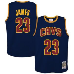 LeBron James Cleveland Cavaliers Youth 2008/09 Hardwood Classics Swingman Jersey - Navy