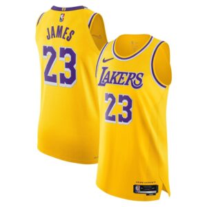 LeBron James Los Angeles Lakers Jersey - Icon Edition - Gold