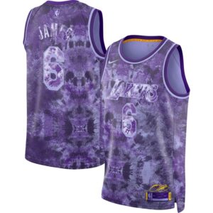 LeBron James Los Angeles Lakers Unisex Select Series Swingman Jersey - Purple