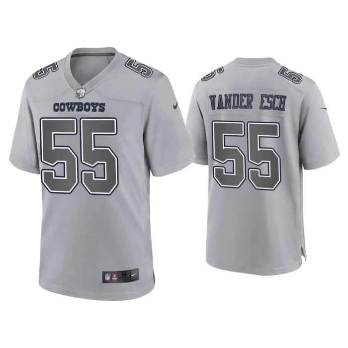 Leighton Vander Esch Dallas Cowboys Gray Atmosphere Fashion Game Jersey