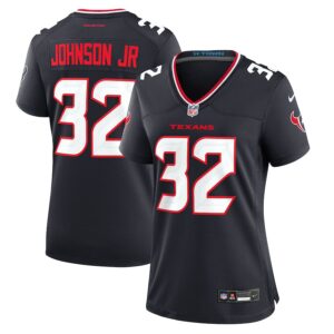 Lonnie Johnson Jr. Houston Texans Women's Team Game Jersey - Navy