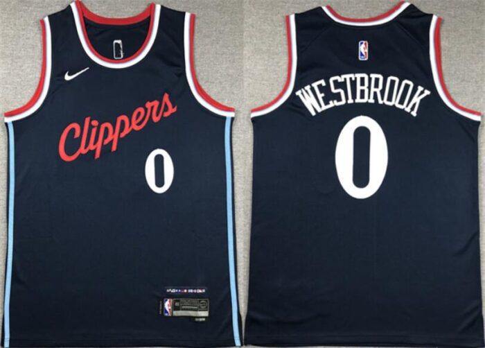 Los Angeles Clippers Active Player Custom Navy Stitched Jersey