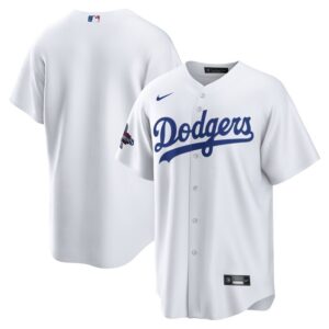 Los Angeles Dodgers 2024 World Series Champions Home Replica Jersey - White