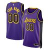 Los Angeles Lakers Unisex 2022/23 Swingman Custom Jersey - Statement Edition - Purple