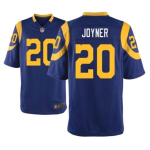 Los Angeles Rams #20 Royal Men Lamarcus Joyner Game Jersey