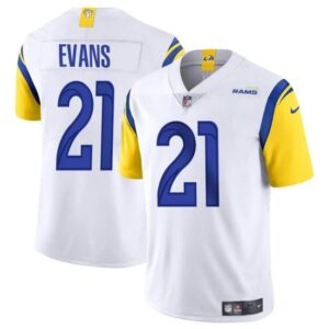 Los Angeles Rams #21 Zach Evans White 2024 Vapor Untouchable Football Stitched Jersey