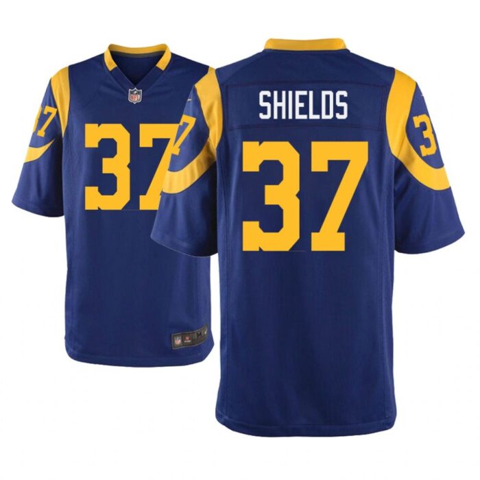 Los Angeles Rams #37 Royal Men Sam Shields Game Jersey