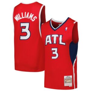 Lou Williams Atlanta Hawks 2001/02 Hardwood Classics Swingman Jersey - Red