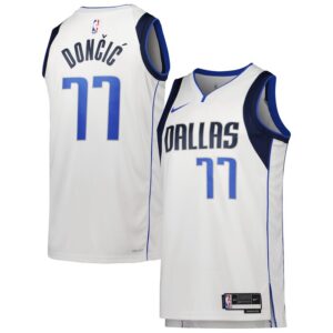 Luka Doncic Dallas Mavericks Unisex Swingman Jersey - Association Edition - White