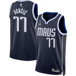 Luka Doncic Dallas Mavericks Unisex Swingman Jersey - Statement Edition - Navy