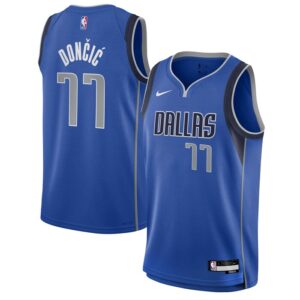 Luka Doncic Dallas Mavericks Youth Swingman Jersey - Icon Edition - Blue