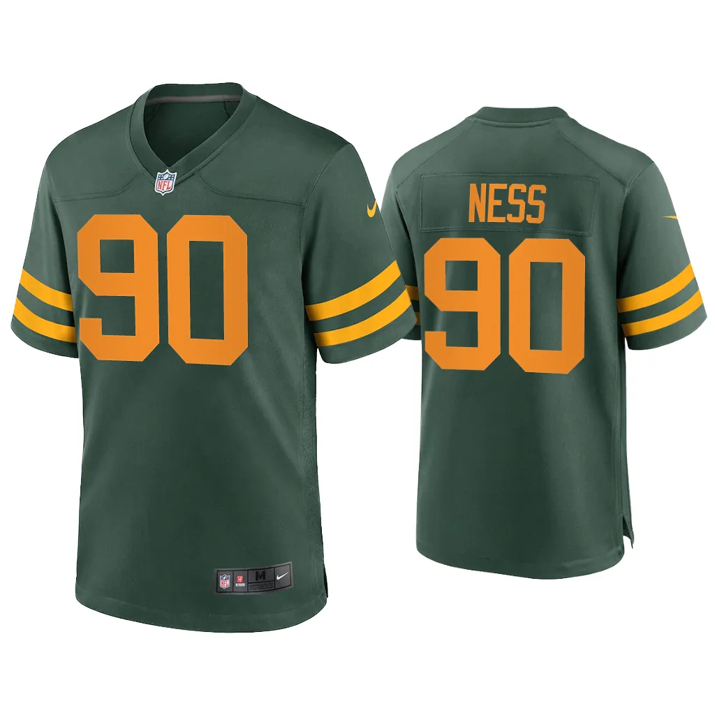 Lukas Van Ness Green Bay Packers Green 2023 NFL Draft Alternate Game Jersey