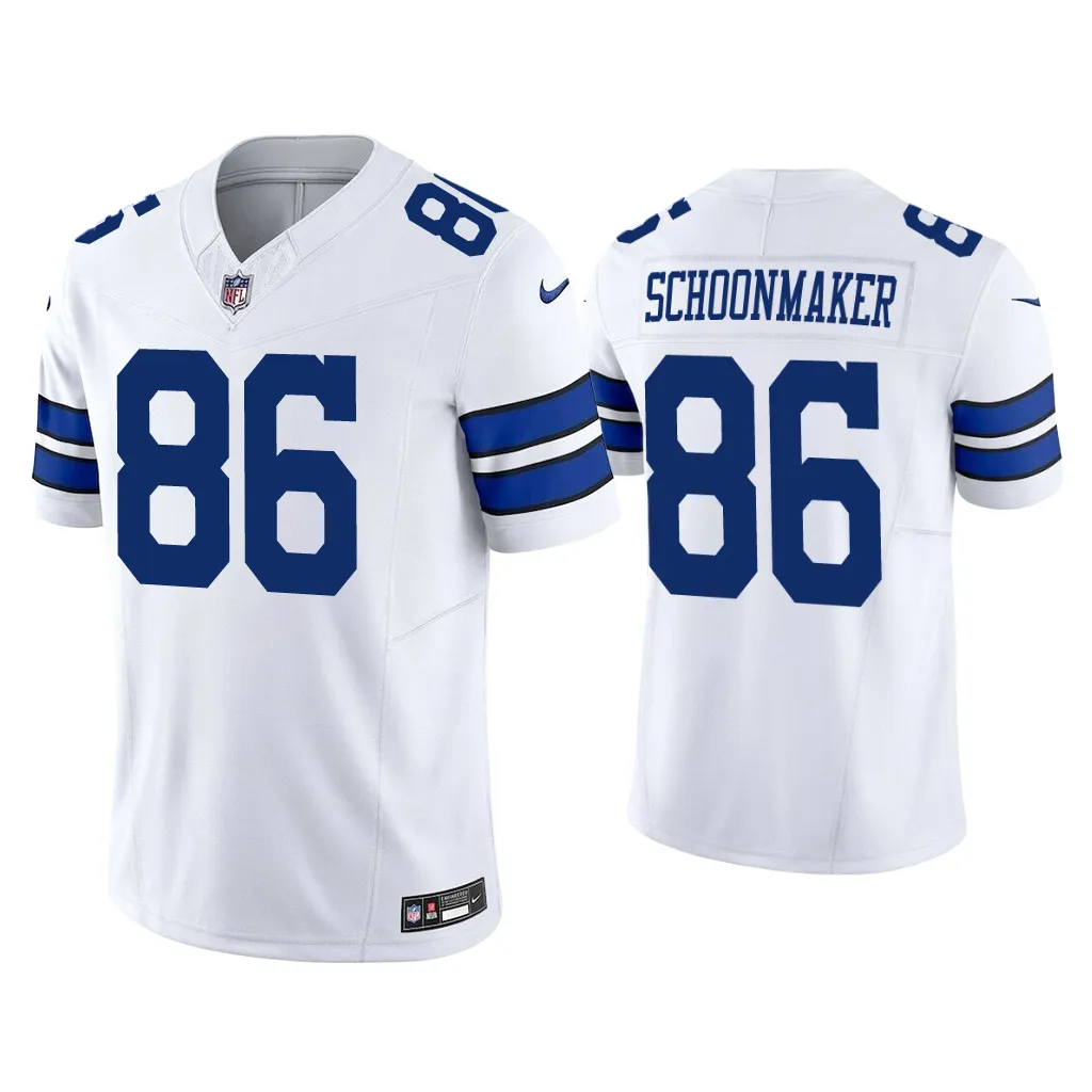 Luke Schoonmaker Dallas Cowboys White Vapor F.U.S.E. Limited Jersey