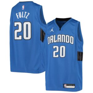 Markelle Fultz Orlando Magic Youth 2020/21 Swingman Jersey - Statement Edition - Blue