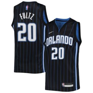 Markelle Fultz Orlando Magic Youth 2021/22 Diamond Swingman Jersey - Icon Edition - Black