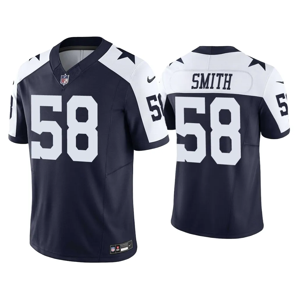 Mazi Smith Dallas Cowboys Navy Vapor F.U.S.E. Limited Jersey