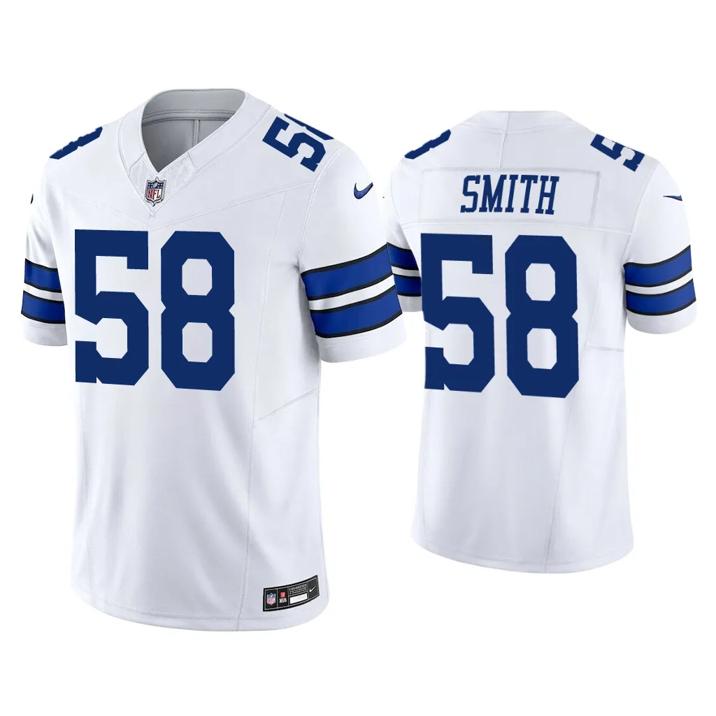 Mazi Smith Dallas Cowboys White Vapor F.U.S.E. Limited Jersey