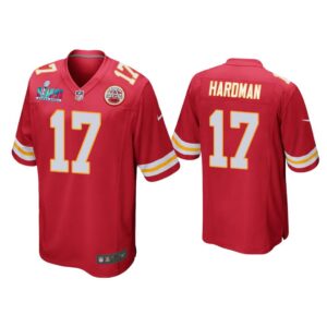 Mecole Hardman Kansas City Chiefs Super Bowl LVII Red Game Jersey