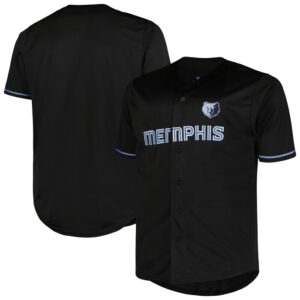 Memphis Grizzlies Profile Big & Tall Pop Jersey - Black