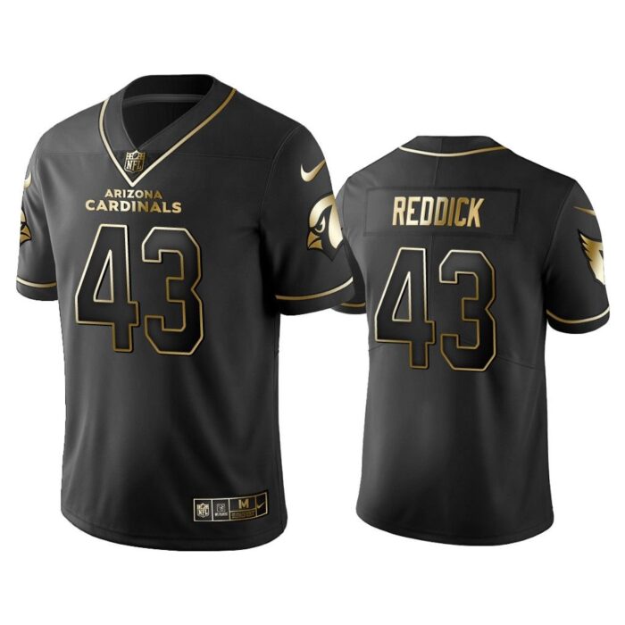 Men 2019 Golden Edition Vapor Untouchable Limited Arizona Cardinals #43 Haason Reddick Black Jersey