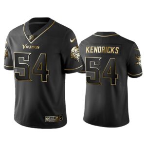 Men 2019 Golden Edition Vapor Untouchable Limited Minnesota Vikings #54 Eric Kendricks Black Jersey