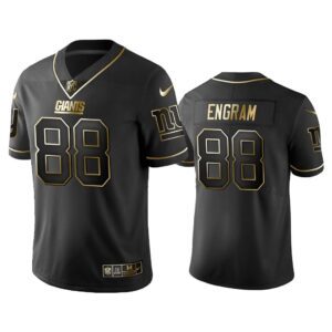 Men 2019 Golden Edition Vapor Untouchable Limited New York Giants #88 Evan Engram Black Jersey