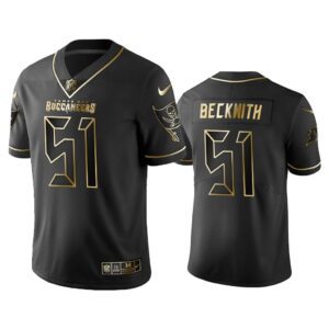 Men 2019 Golden Edition Vapor Untouchable Limited Tampa Bay Buccaneers #51 Kendell Beckwith Black Jersey