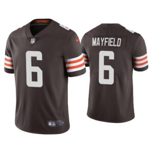 Men 2020 Baker Mayfield Cleveland Browns Brown Vapor Limited Jersey