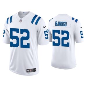 Men 2020 Ben Banogu Indianapolis Colts White Vapor Limited Jersey