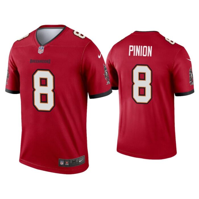 Men 2020 Bradley Pinion Tampa Bay Buccaneers Red Legend Jersey