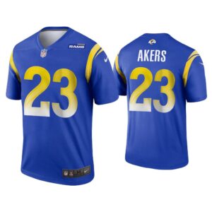 Men 2020 Cam Akers Los Angeles Rams Royal Legend Jersey