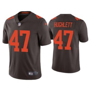 Men 2020 Charley Hughlett Cleveland Browns Brown Alternate Vapor Limited Jersey