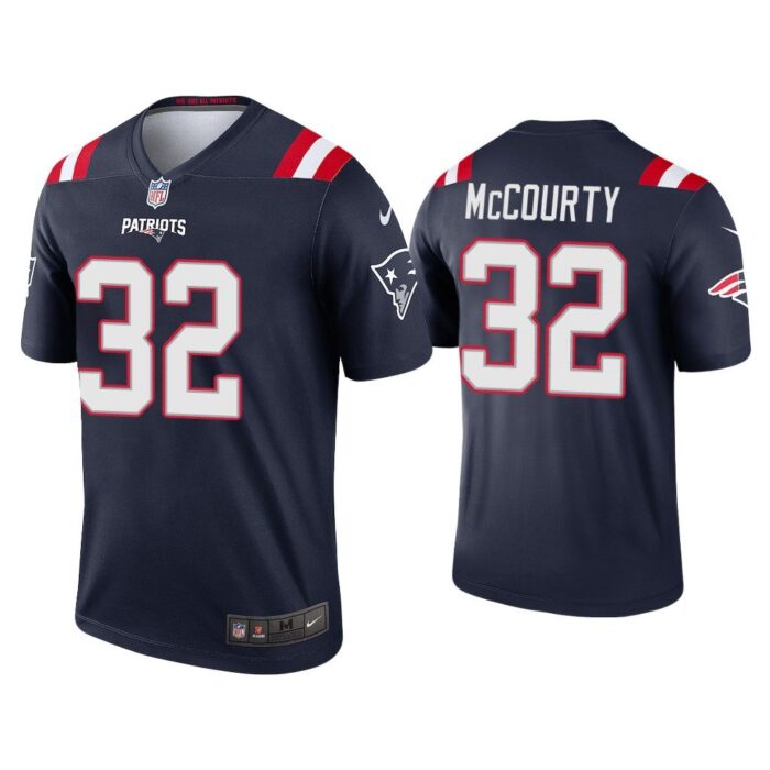 Men 2020 Devin McCourty New England Patriots Navy Legend Jersey