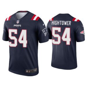 Men 2020 Dont'a Hightower New England Patriots Navy Legend Jersey