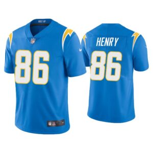 Men 2020 Hunter Henry Los Angeles Chargers Powder Blue Vapor Limited Jersey