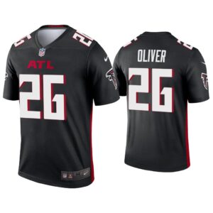 Men 2020 Isaiah Oliver Atlanta Falcons Black Legend Jersey