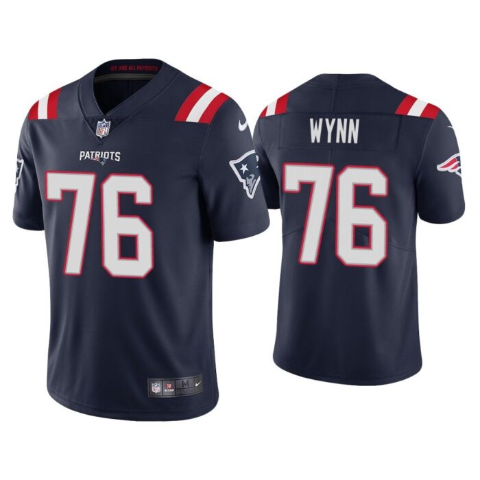 Men 2020 Isaiah Wynn New England Patriots Navy Vapor Limited Jersey