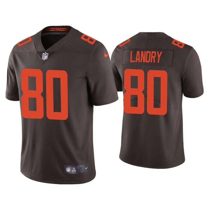 Men 2020 Jarvis Landry Cleveland Browns Brown Alternate Vapor Limited Jersey